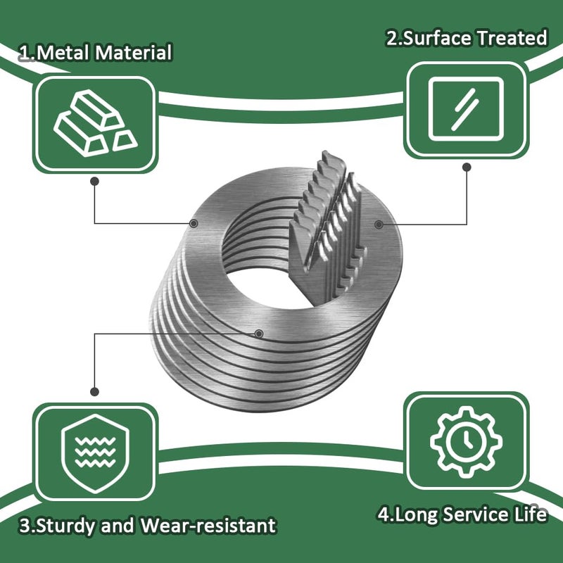 Fugedox 8 Pack 1" Tang Spindle Washer for Spindle Tang Washer 2k to 7k EZ Lube Axles 3,500-7,000 lb - Image 5